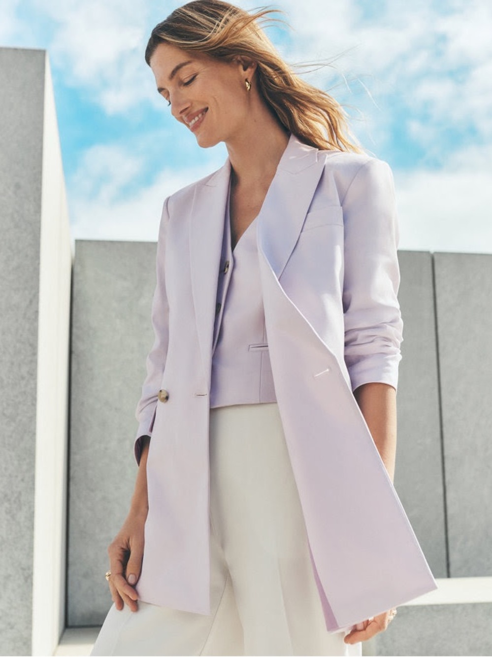 Ann Taylor Lavender Blazer